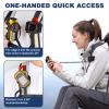 Generturbo Backpack Tether for Garmin Handheld GPS Mount Accessories, Compatible with Garmin eTrex, Rino, Oregon, Alpha and GPSMAP, Hiking or Hunting, Quick Access, Accessible and Secure view 3