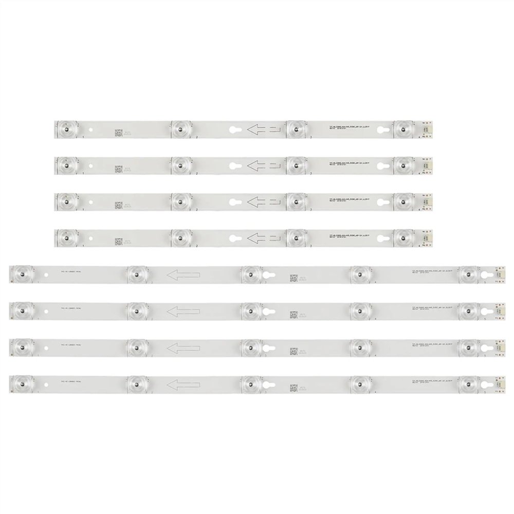 UFDIPLMY 16pcs(2TV) LED Backlight Compatible with Toshiba 49U67EBC 49U67EBC TCL 4C-LB4905-HR01J 49A660U Thomson 49UC6406 9leds 49D2900A 49HR330M05A0 (Color : 8pcs(1TV))