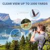 80x100 HD Monocular Telescope, Monoculars for Adults High Powered with Smartphone Adapter & Tripod, Portable Monocular for Hunting Hiking Star Bird Watching view 2