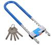 HESHANGWL Adjustable Buckle Locks - U-Shape Shackle Locks, Fits Most Carabiners, Ideal for Indoor and Outdoor Use (Blue) view 1