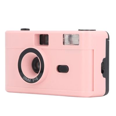 Reusable Film Camera, 35MM Vintage Film Camera with Wrist Strap, Humanistic Photography Film Cameras, for White Or Colored 35MM 135 Film ()