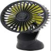 Riloer USB Charging Mini Car Fan, 360 Degree Adjustment Car Fan, Cooling Fan Portable Car Fan, 3 Speed Car Fan Low Noise Car Fan, for Car Truck Car SUV RV Boat Car view 1