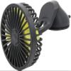 Riloer USB Charging Mini Car Fan, 360 Degree Adjustment Car Fan, Cooling Fan Portable Car Fan, 3 Speed Car Fan Low Noise Car Fan, for Car Truck Car SUV RV Boat Car view 3