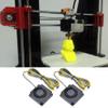 2Pcs Printer Cooling Fan, Metal 3D Printer Accessories, Extruder Fan for 3 pro view 2