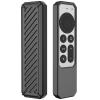 [2 Pack] Remote Case for Apple 4K TV Siri 3rd 2022 4K HD TV Siri 2nd 2021 Remote Case Glow in Dark Applicable Silicone Shockproof Cover for 6th 7th Generation (Black) view 3