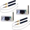 DIYmalls 2pcs 915 ESP32 LoRa 32 V3 Board with Case + 4pcs 915MHz Antenna LoRa 2dBi view 1