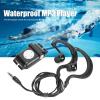 Beufee Waterproof Mp3 Player for Swimming, Swimming Headset Underwater Mp3 Player Swimming Music Player MP3 Player with Headphone view 3