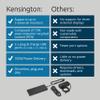 Kensington SD4842P EQ 12-in-1 USB-C Triple Monitor Docking Station vis 2X HDMI & 1x DisplayPort, 100W PD, Ethernet, Audio Jack, Security Lock Slots, for Windows and USB-C Alt-Mode Laptops (K32810NA) view 2