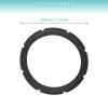Beufee 2Pcs Speaker Foam Surround, 12 Inch Speaker Rubber Edge Surround Rings Replacement Parts Bass Loudspeaker Surrounds Circle Foam view 2