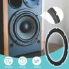 Beufee 2Pcs Speaker Foam Surround, 12 Inch Speaker Rubber Edge Surround Rings Replacement Parts Bass Loudspeaker Surrounds Circle Foam view 4