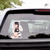 3pcs Anime Cat Girl Lewd Cute Sticker for Adult Laptop Skateboard Motorcycle Car Bike Luggage Trolley Case Decoration Waterproof Decals Sticker 3in view 4