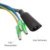VGEBY 9 Pin Motor Convert Extension Cable, 130cm Connector Motor Cable Electric Extension Crod with Male Connetor view 2