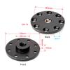 FEICHAO Shoe Mount Plate Wall Mount 1/4 3/8 inch Thread Tripod Adapter Holder for Magic Arm Monitor Light Flash DSLR Camera (Type G D50mm 3/8 Hole) view 2