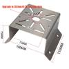 Coolotic CCTV Security Camera Corner Mount Bracket, Stainless Steel Wall Corner Adapter Mount Bracket for Universal PTZ Security Camera Mounting Surveillance System view 3