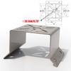 Coolotic CCTV Security Camera Corner Mount Bracket, Stainless Steel Wall Corner Adapter Mount Bracket for Universal PTZ Security Camera Mounting Surveillance System view 4