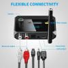 Bluetooth 5.3 Receiver for Home Stereo, RCA Bluetooth Adapter, Low Latency & HD Music Audio, Support Optical AUX 3.5mm, RCA Receiver Adapter for Speakers, Music Streaming Stereo System view 2