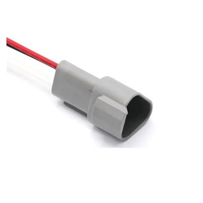 ARETV 5/20/100Set DT06 Series 2/3/4/6/8Core12Pin Electrical Waterproof Connector Plug Socket with 15cm Wiring Harness (Color : 3P Male, Size : 20 Sets)