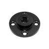 FEICHAO Shoe Mount Plate Wall Mount 1/4 3/8 inch Thread Tripod Adapter Holder for Magic Arm Monitor Light Flash DSLR Camera (Type C D40mm 3/8 Hole) view 1