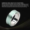 ciciglow Smart Ring Health, Fitness Sleep Smart Ring, Smart Ring for Men Women, (Size 23 20.6mm ID for 64.6mm Finger Circumference) view 4