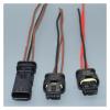 ARETV 3-pin Automotive Plug Cable Waterproof Wire 1.2mm Connector Compatible / 3C0973203 872-858-541 7615490-03 (Color : 1set Female B) view 4