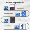 Laptop Screen Extender,15.6" Dual Monitors (Wins/Mac) Folding Stacked Portable Dual Monitor, USB C Travel Extended Computer Display with Triple Portable Monitor for Laptop PC Windows Mac view 4