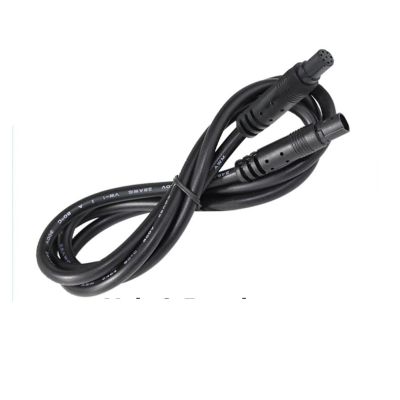 ARETV 4pin 5pin 6pin 8pin Male to Female Extension Connector Cables Cord Compatible Car DVR Camera HD Monitor Vehicle Rear View Camera Wire (Size : 4pin 3M, Color : Black)