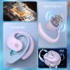 ANEFOSE Earphone Wireless Bluetooth, OWS Hanging Bluetooth 5.4 Earphones, Open Ear Headset Ball - Portable and Comfortable, HiFi Stereo Sound Headphones Noise Cancelling Running Sport (Purple) view 4