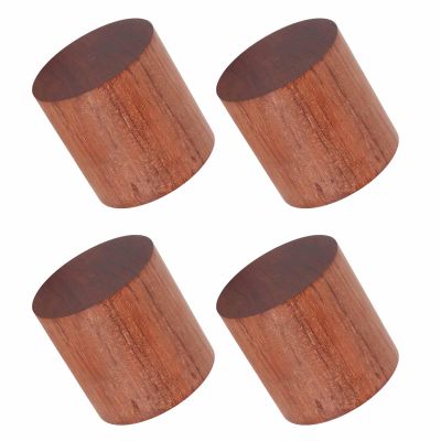 XHTLLO 4pcs Wooden HiFi Cable Stand Holder for Speaker Wire Insulation and Organization in Home Theater