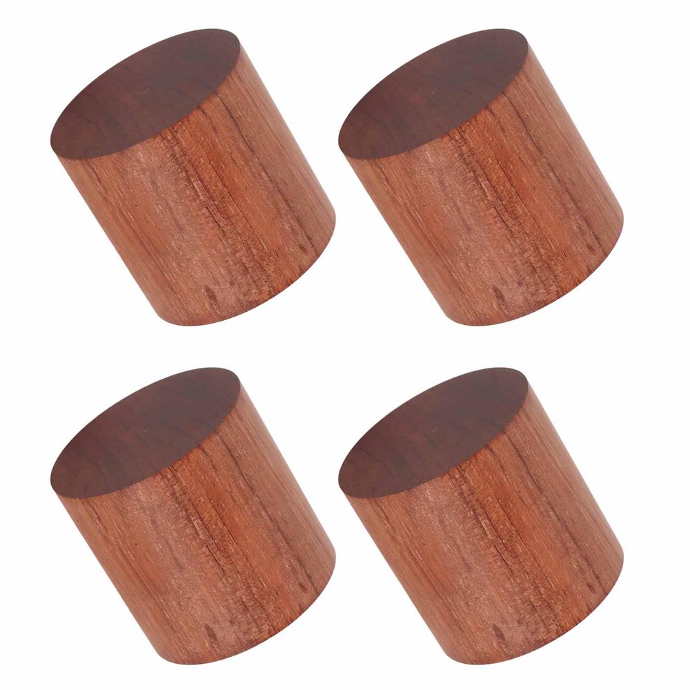 XHTLLO 4pcs Wooden HiFi Cable Stand Holder for Speaker Wire Insulation and Organization in Home Theater