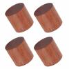 XHTLLO 4pcs Wooden HiFi Cable Stand Holder for Speaker Wire Insulation and Organization in Home Theater view 1
