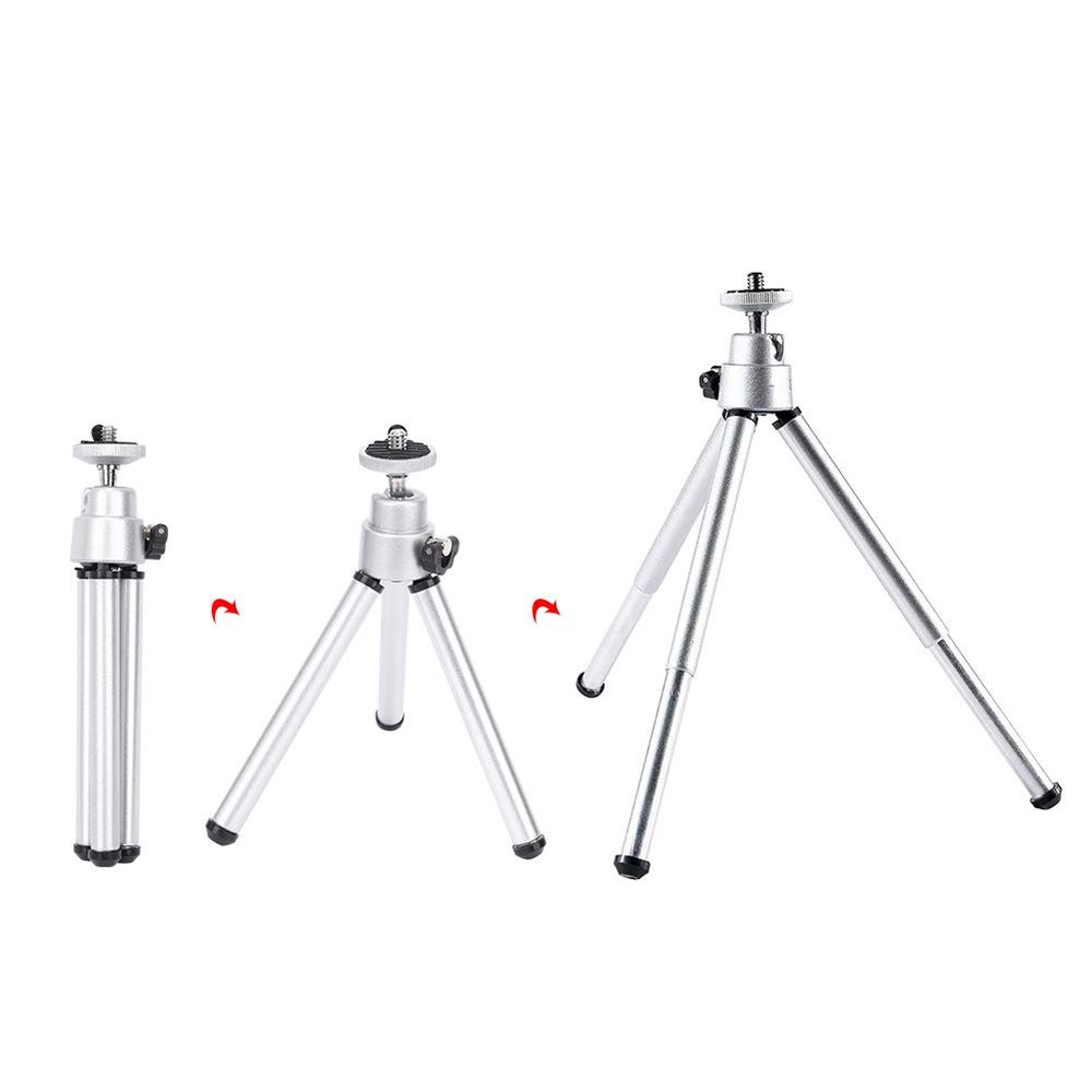 3PCS Small and Lightweight Mini Anti Shake Telescope Tripod, Foldable for Outdoor Travel