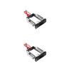 BEIYINAI 1Set 3.5"" to 5.25"" Internal SSD Hard Disk Drive Bays Holder Metal Mounting Bracket Adapter for PC Computer Chassis Hard Disk Drive Bays view 3