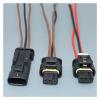 ARETV 3-pin Automotive Plug Cable Waterproof Wire 1.2mm Connector Compatible / 3C0973203 872-858-541 7615490-03 (Color : 1pcs Female B) view 2