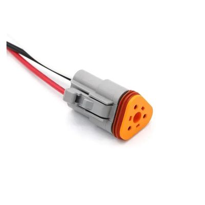 ARETV 5/20/100Set DT06 Series 2/3/4/6/8Core12Pin Electrical Waterproof Connector Plug Socket with 15cm Wiring Harness (Color : 3P Female, Size : 20 Sets)