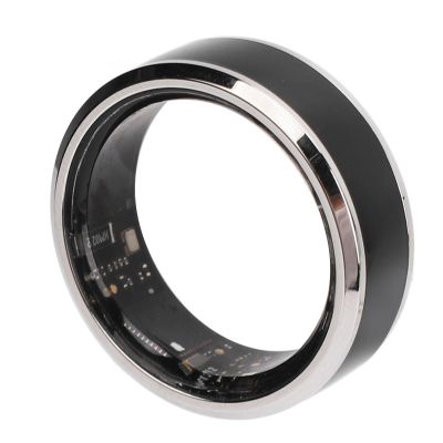 ciciglow Smart Ring Health, Aura Ring for Women Men, Fitness Sleep Smart Ring, Built in Motion Sensing Sport Game, Ultra Light Body, Rich Functions (Inner Diameter 17.4mm)