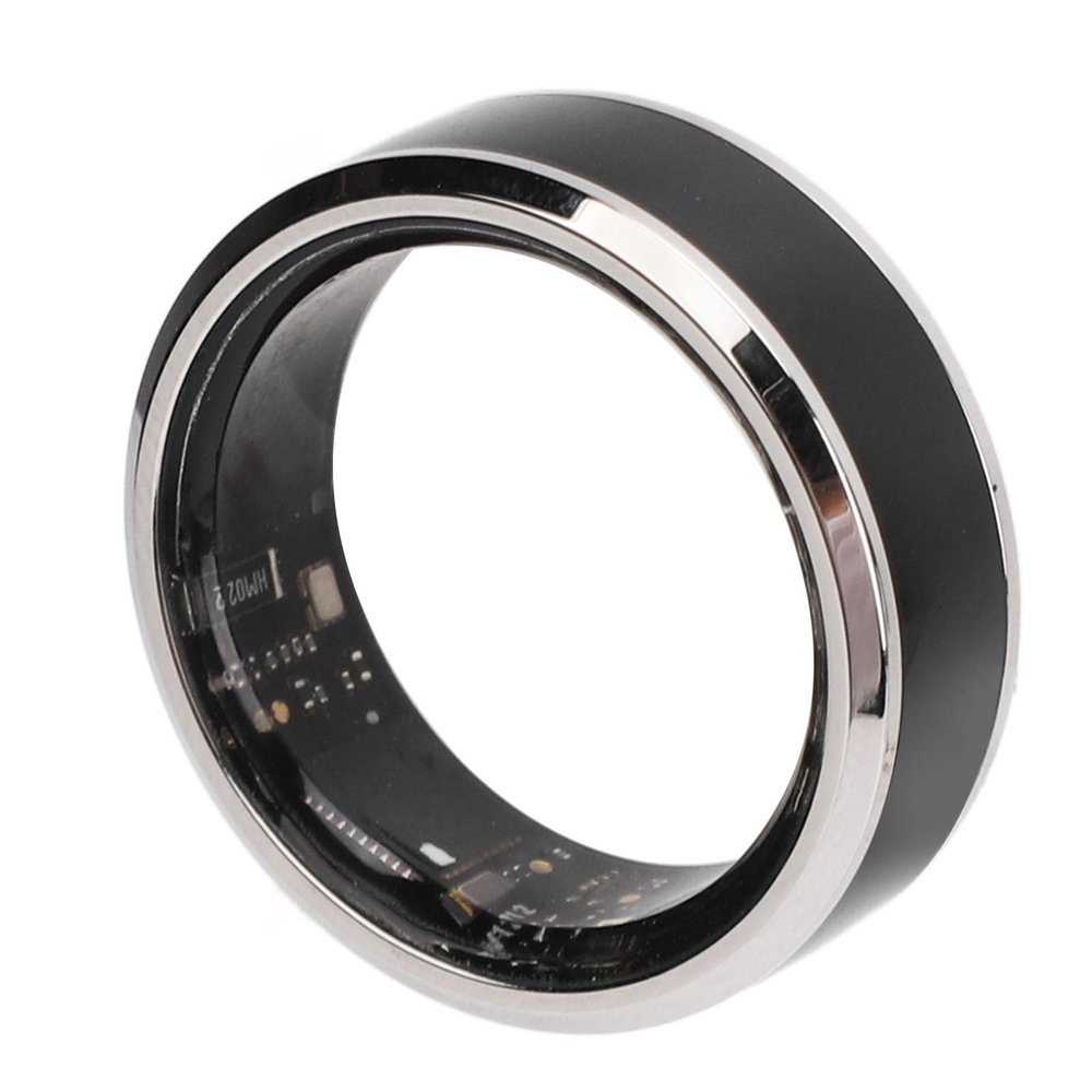 ciciglow Smart Ring Health, Aura Ring for Women Men, Fitness Sleep Smart Ring, Built in Motion Sensing Sport Game, Ultra Light Body, Rich Functions (Inner Diameter 17.4mm)