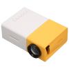 Pyhodi Mini Portable Movie Projector, Compact and Portable for USB HD Multimedia Interface Memory Card, High Performance 1080P HiFi, Suitable for Home Theater, Outdoor Camping (US Plug) view 1