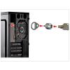 BEIYINAI Computer Case Screw Styles Lock Desktop Computer Hosting Chassis Lock PC Management Lock Anti-Theft Lock with Keys Security Lock Replacement view 4