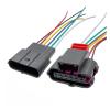 Automotive Electrical connectors 6 Pin Car Gas Accelerator Throttle Pedal pl;/UG Wire Harness Auto W/a*t-e*r-p*r-/o*o-f Connector Fit Compatible 8K0 973 706(6Pin Female,10 Pcs) view 2