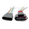 Automotive Electrical connectors 6 Pin Car Gas Accelerator Throttle Pedal pl;/UG Wire Harness Auto W/a*t-e*r-p*r-/o*o-f Connector Fit Compatible 8K0 973 706(6Pin Female,10 Pcs) view 3