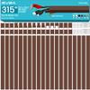 Brown Cable Cover Cord Concealer - 315in Wire Raceway, Hide Cables, Channel Kit, Wall Mount Cover, Hiding Strip, Management, Conduit, Molding view 1