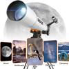 Professional 80mm Refractor Telescope Bundle - High Transmission,White -Telescopio Profesional para Ver Planetas - Telescopes for Adults Astronomy - Refractor Telescope - Astronomy for Kids view 2