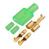 ImBros 10/20/50sets Car Tools 4.0 Terminal Car Electrical Wire Connector Green 4mm Male + Female 1 : 2 Cold Press Terminal (Color : 50sets(300pcs)) view 1