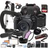 Canon EOS RP Camera Bundle with 24-105mm + 128GB Extreme Speed Card, U-Grip, Microphone, LED Video Light, Spare Battery, Filter Kit, More (Extreme Pro-Bundle) (Renewed), Black view 1