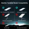 Foboull Starlink Standard Long Wall Mounting Kit - 17 Inch Heavy Duty, Compatible with Starlink Standard Gen3/V3 Dish, Outdoor Roof Mount, Includes Mount Adapter view 3