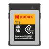 Kodak CFexpress Type B 1TB Memory Card with 1800MBps Read and 1400MBps Write (EKMCFX1TK) view 1