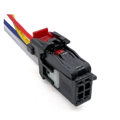 Automotive Electrical connectors 4Pin 0.6mm Auto Ventilation Seat Motor Connector pl;/UG Wire Harness 6098-7779 6098-8435(4Pin Female,10 Pcs)