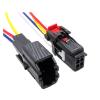 Automotive Electrical connectors 4Pin 0.6mm Auto Ventilation Seat Motor Connector pl;/UG Wire Harness 6098-7779 6098-8435(4Pin Female,10 Pcs) view 2