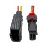 Automotive Electrical connectors 4Pin 0.6mm Auto Ventilation Seat Motor Connector pl;/UG Wire Harness 6098-7779 6098-8435(4Pin Female,10 Pcs) view 4