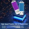 Thumb Drive 2GB USB Flash Drive 20 Pack Nicepicten Jump Zip Drive USB 2.0 Flash Drives 2GB Memory Stick with Lanyard & Label - Mixcolor view 2